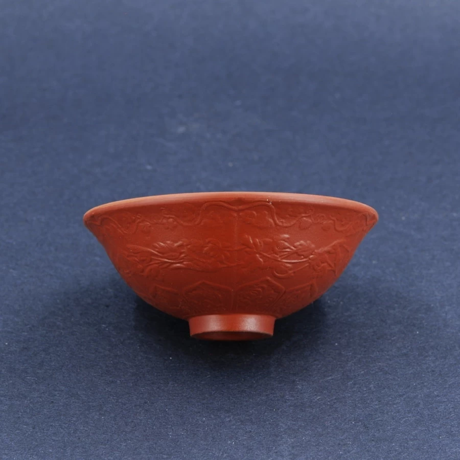 "The Chinese Tea Shop Handcrafted Yixing Clay Symbol Tea Cup for Flower Tea"
