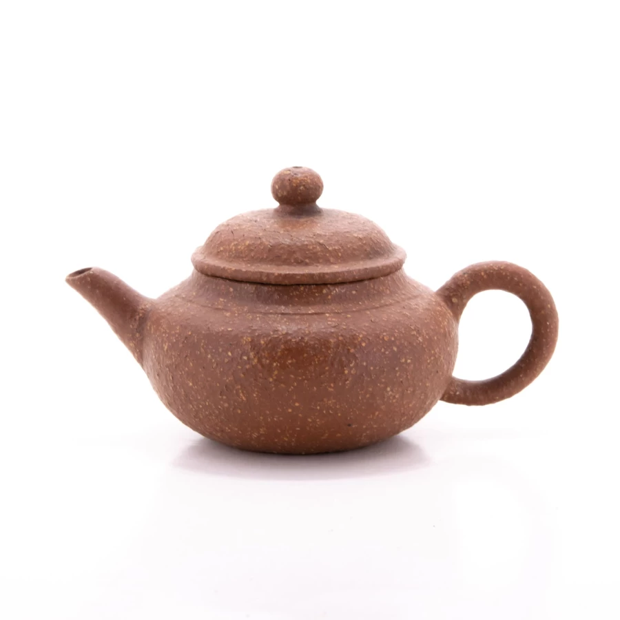 "The Chinese Tea Shop Yixing Zhuni Clay Teapot - 1980s Cucha Lipi Junde Style Chinese Purple Clay Pot"