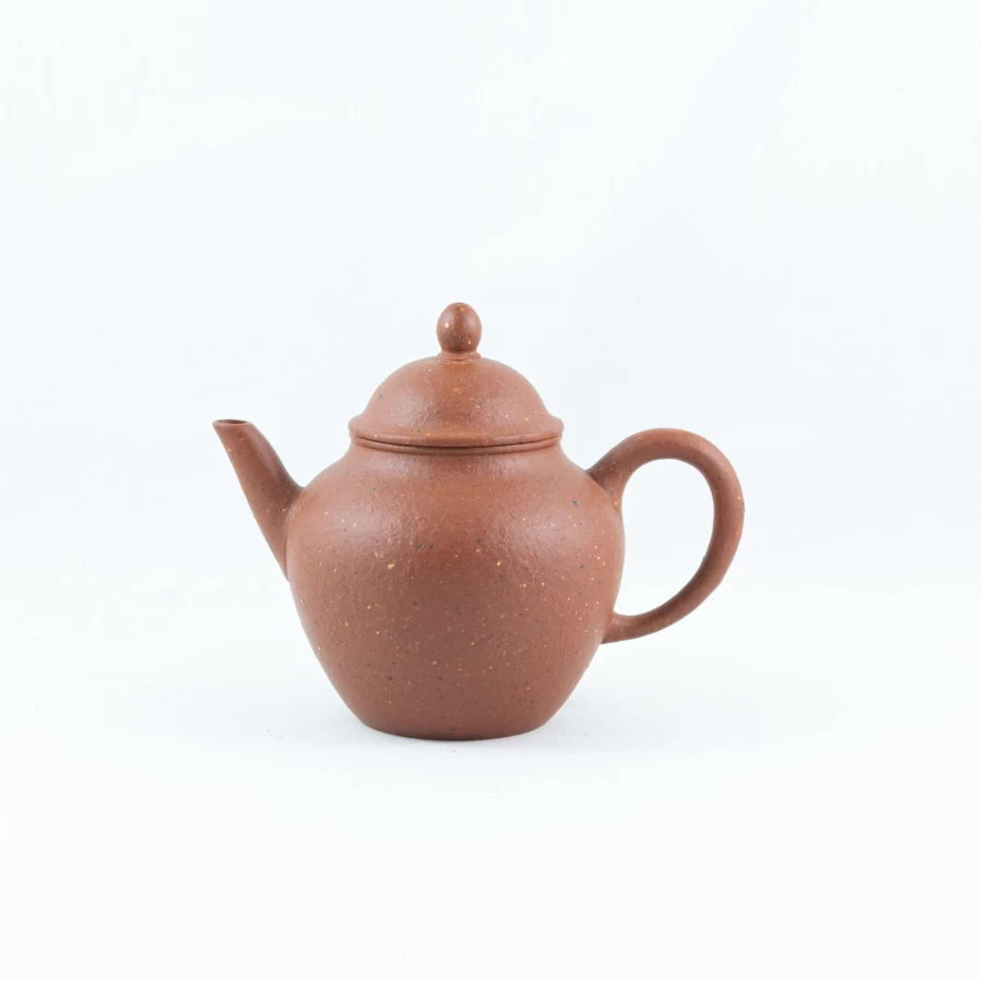 "The Chinese Tea Shop Yixing Qiushui Round Purple Clay Teapot – Handmade Chinese Zisha Teapot"