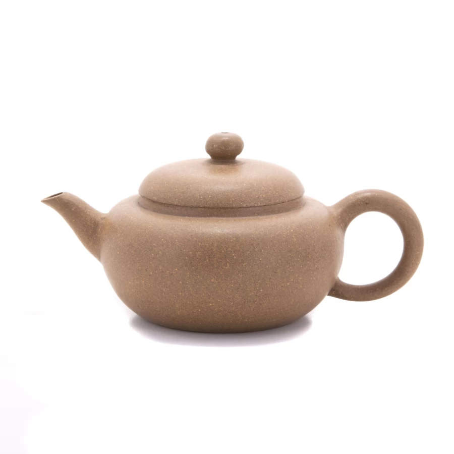 Vintage 1980s Duan Ni Clay Yixing Teapot by The Chinese Tea Shop – Handcrafted Chinese Ceramic Teapot for Gongfu Tea