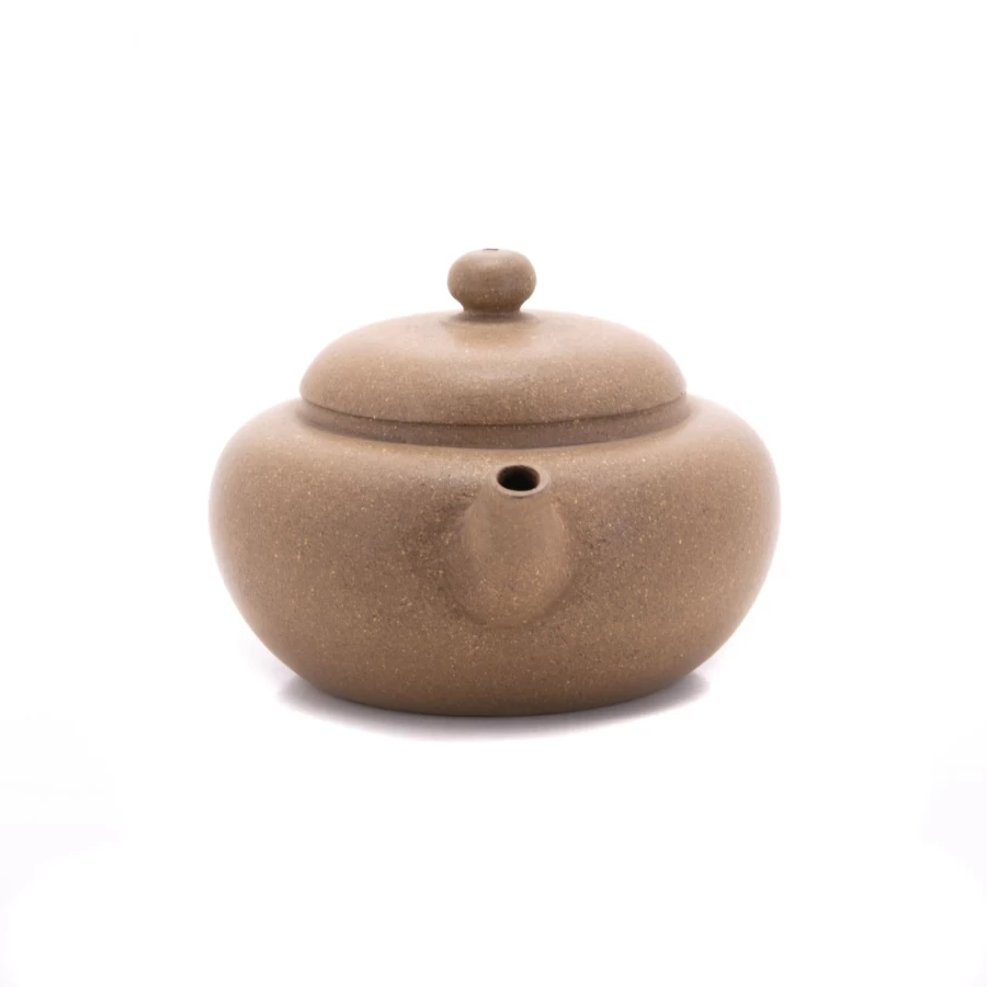 Vintage 1980s Duan Ni Clay Yixing Teapot by The Chinese Tea Shop – Handcrafted Chinese Ceramic Teapot for Gongfu Tea