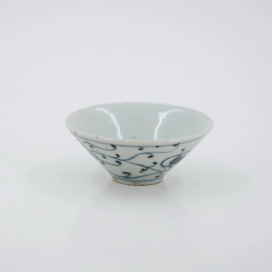 Handmade Wood Fired Antique Chinese Porcelain Tea Cup - Chan Zhi Lian Cha Zhan #4 by The Chinese Tea Shop