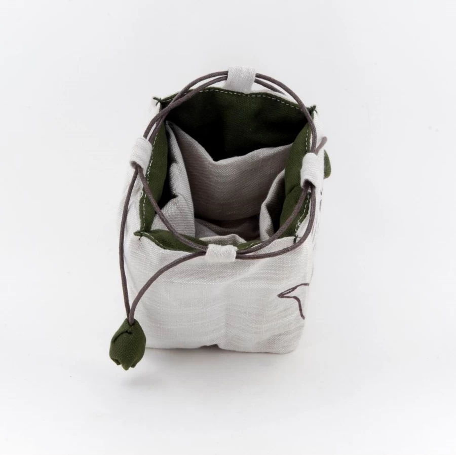 "The Chinese Tea Shop Portable Teapot Wrapping Bag – Handmade Chinese Travel Tea Set Pouch"