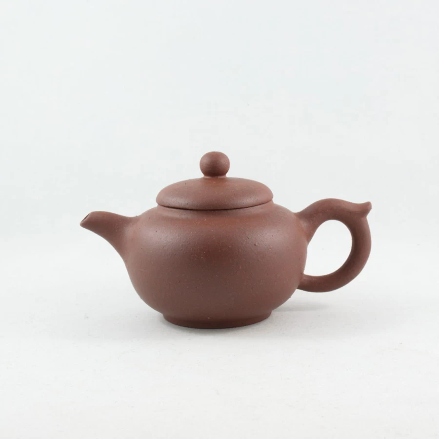 Vintage 1980s Hong Xiang Yixing Clay Teapot by The Chinese Tea Shop - Authentic Old Style Chinese Zisha Pot