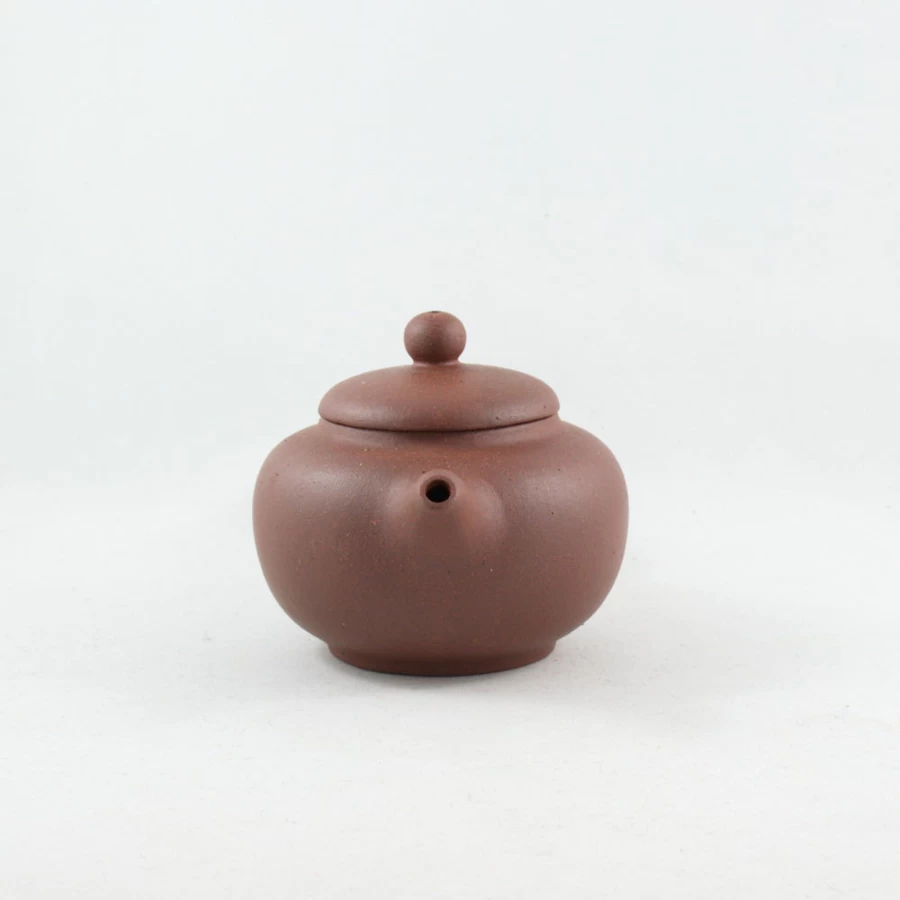 Vintage 1980s Hong Xiang Yixing Clay Teapot by The Chinese Tea Shop - Authentic Old Style Chinese Zisha Pot