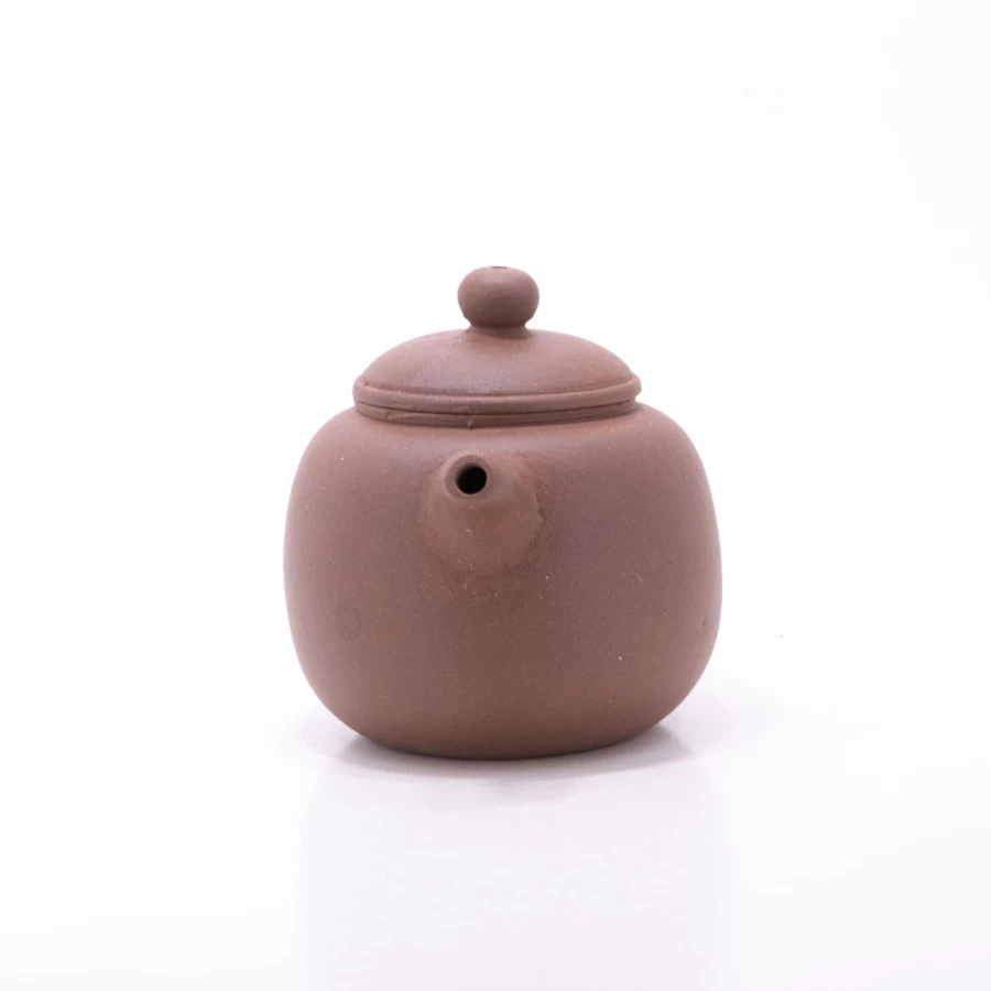 Vintage 1980s Yixing Purple Clay Pao Zun Teapot - Authentic Chinese Zisha Teapot by The Chinese Tea Shop