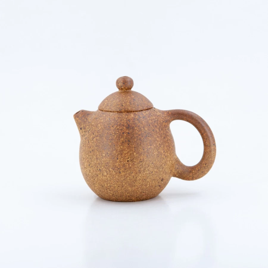 "The Chinese Tea Shop Yixing Zisha Clay Dragon Egg Teapot – Handmade Purple Clay Yao Bian Pot"