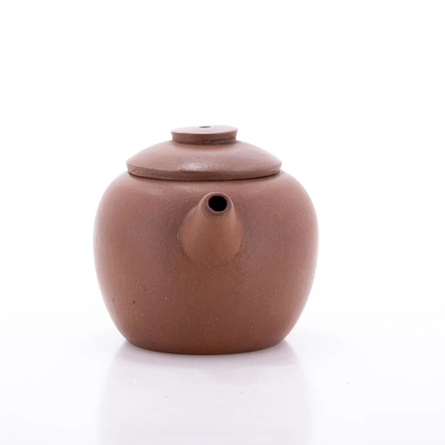 "The Chinese Tea Shop Yixing Zisha Junzhuan Zhu Ni Clay Teapot - Handmade Chinese Purple Clay Teapot for Gongfu Tea"