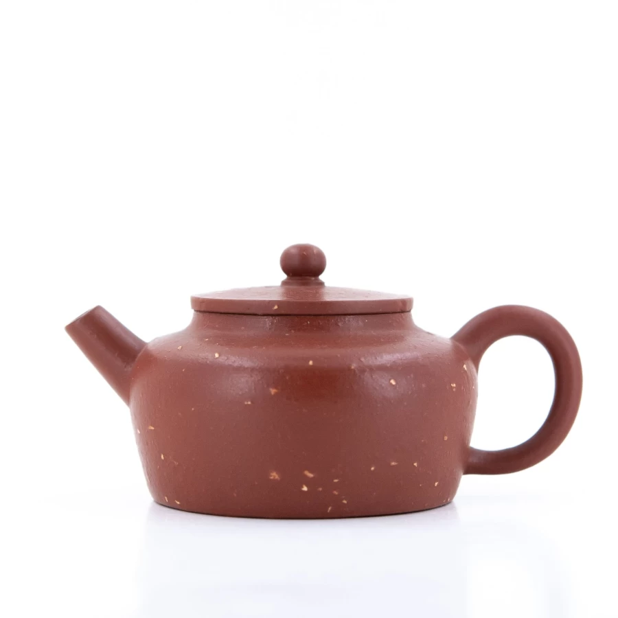"The Chinese Tea Shop Yixing Zhuni Teapot - Handcrafted Jing Lan Shape with Bright Stars Decoration"
