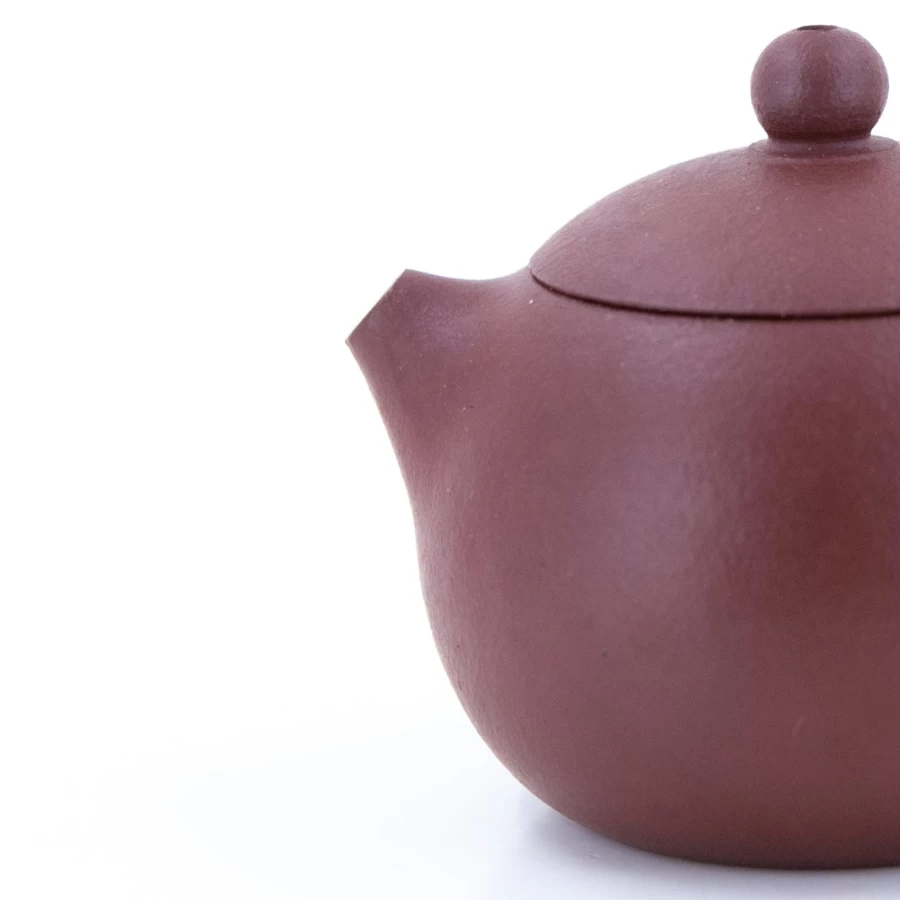 The Chinese Tea Shop Yixing Zini Clay "Daobaxishi" Style Purple Clay Teapot for Gongfu Tea