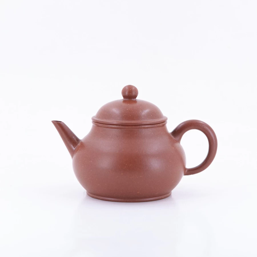 "The Chinese Tea Shop Yixing Zisha Clay Qing Shui Ni Pear-Shaped Teapot – Authentic Chinese Purple Clay Teapot for Gongfu Tea"