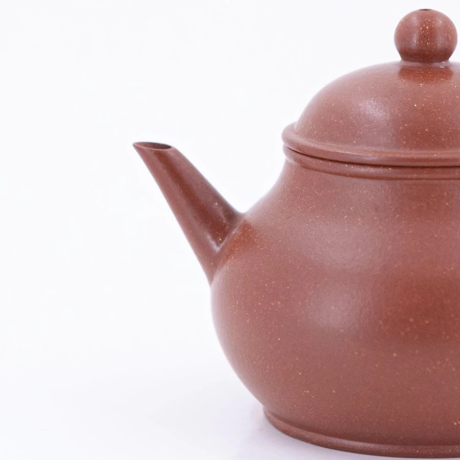 "The Chinese Tea Shop Yixing Zisha Clay Qing Shui Ni Pear-Shaped Teapot – Authentic Chinese Purple Clay Teapot for Gongfu Tea"