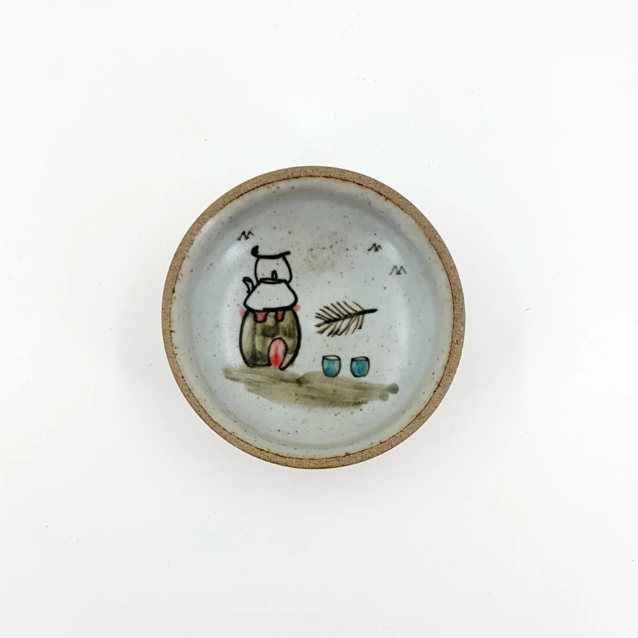 "Handmade Clay Tea Cup for Gongfu Cha with Charcoal Stove - Authentic Ceramic Teaware by The Chinese Tea Shop"