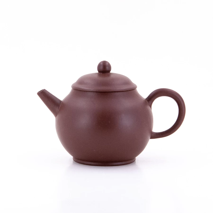 Vintage 1980s Yixing Zini Clay Julun Zhu Teapot - Authentic Chinese Purple Clay Teapot by The Chinese Tea Shop
