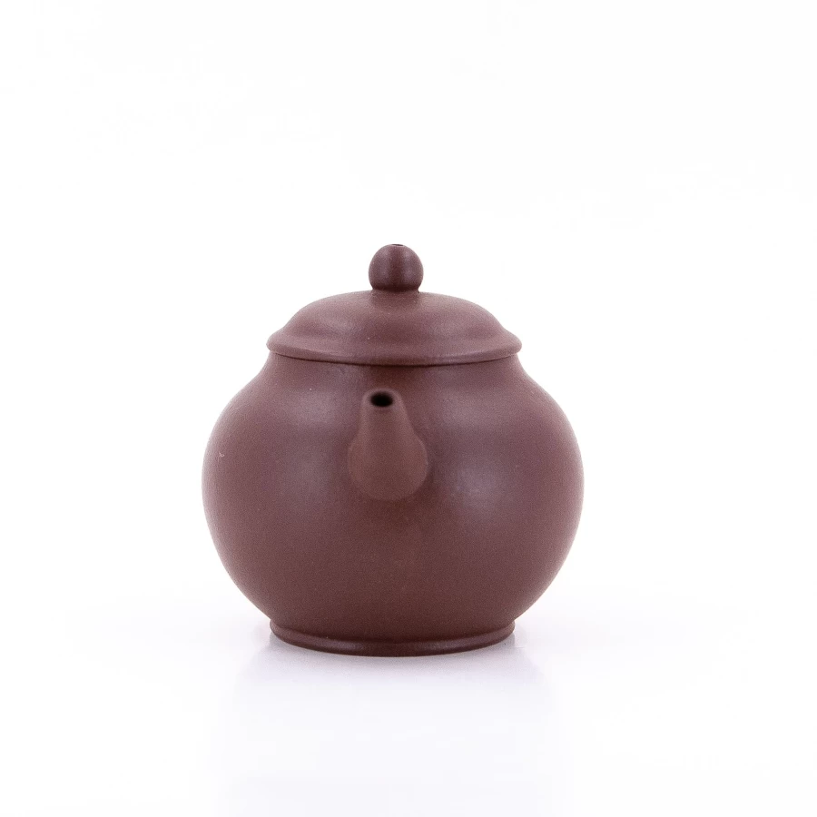 Vintage 1980s Yixing Zini Clay Julun Zhu Teapot - Authentic Chinese Purple Clay Teapot by The Chinese Tea Shop
