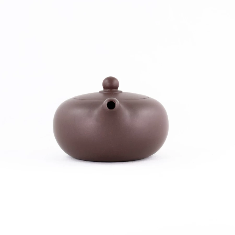 "The Chinese Tea Shop Yixing Zini Bianhu Teapot – Authentic Chinese Clay Teapot for Brewing Tea"