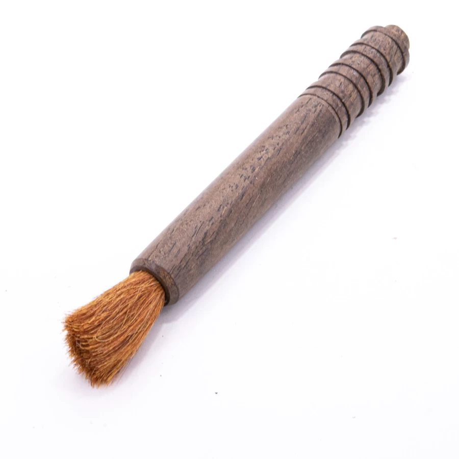 "The Chinese Tea Shop Premium Teapot Cleaning Brush – Durable Bamboo Handle & Soft Bristles for Effective Tea Stain Removal"
