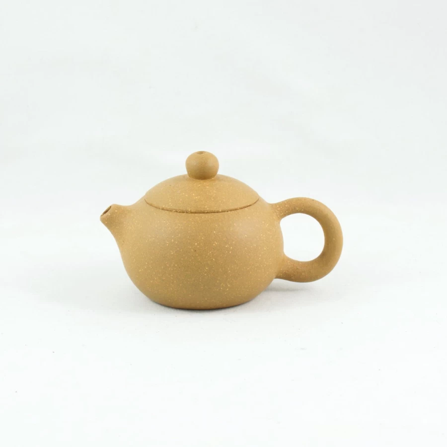 The Chinese Tea Shop Yixing Duan Ni "Daobaxishi" Mini Teapot - Handmade Chinese Clay Teapot for Gongfu Tea