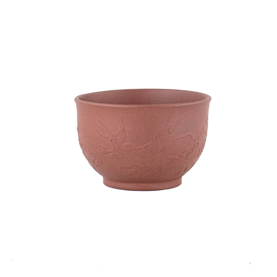 "The Chinese Tea Shop Yixing Clay Tea Cup - Handcrafted Herald Of Spring Ceramic Teacup"