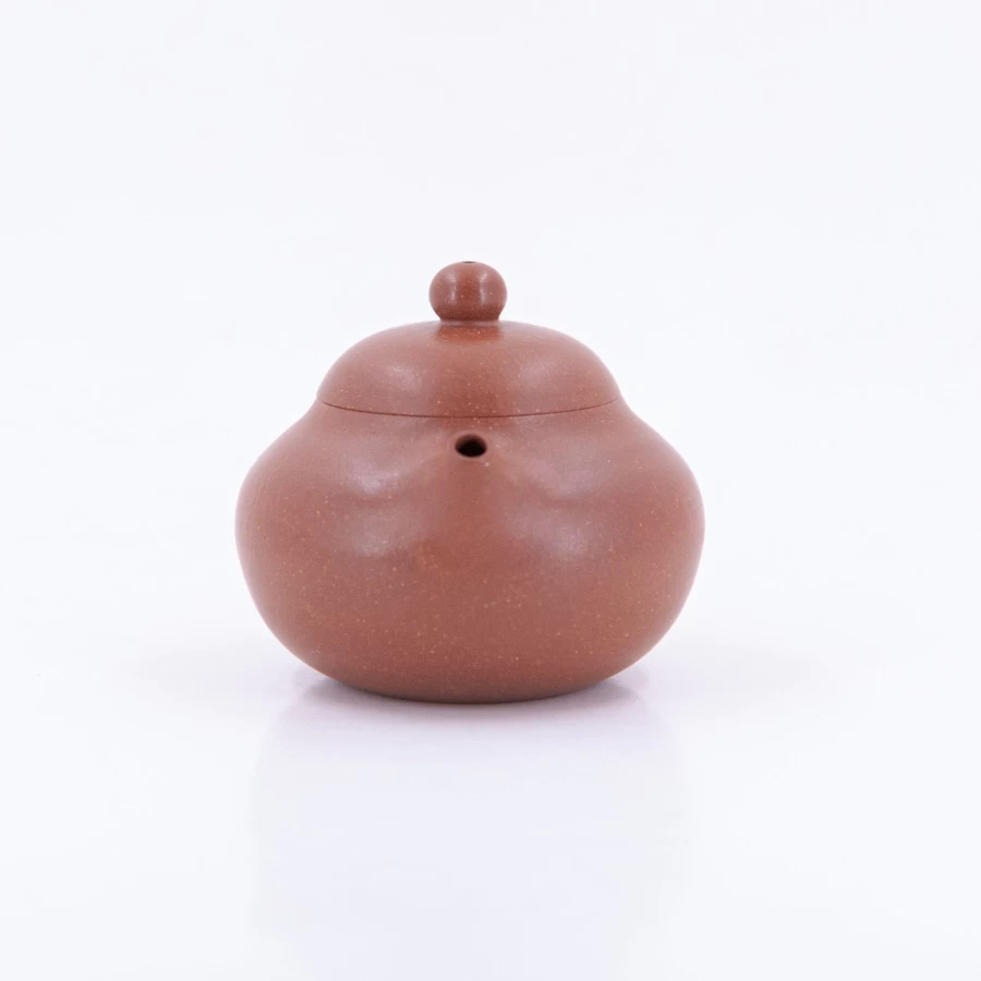 "The Chinese Tea Shop Yixing Zisha Clay Teapot - Handcrafted Qing Shui Sha Duan Traditional Chinese Tea Pot"
