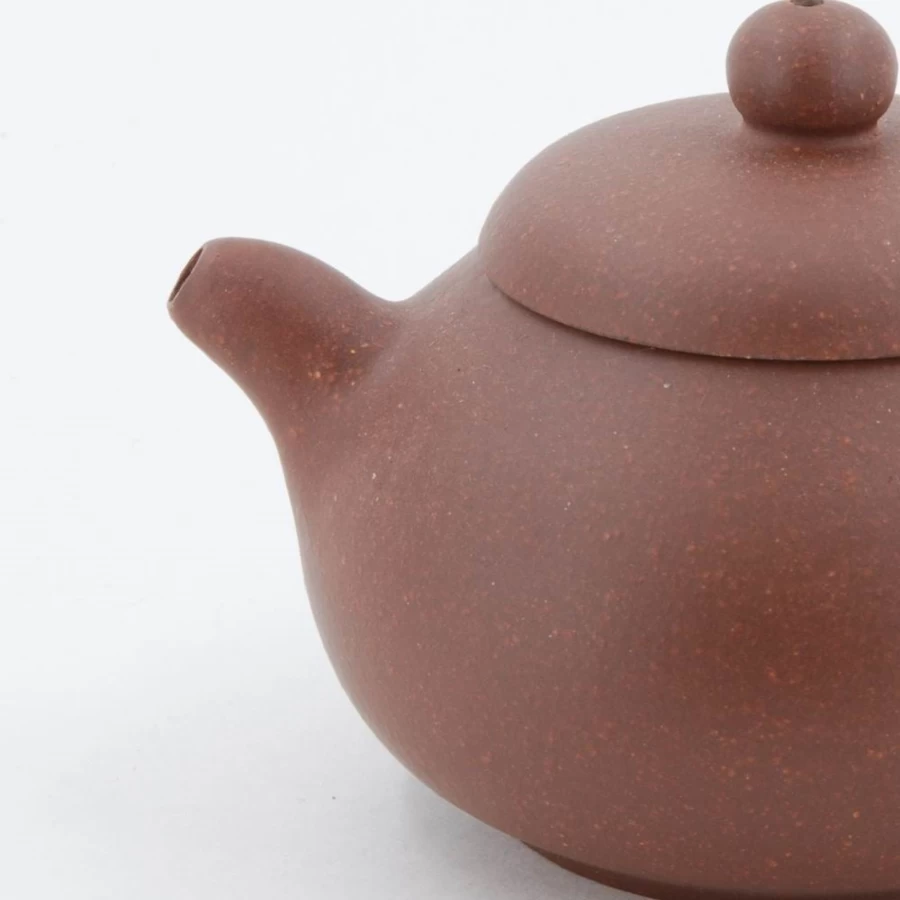 The Chinese Tea Shop Yixing "Yiqu" Zisha Clay Teapot - Handmade Purple Clay Pot for Gongfu Tea