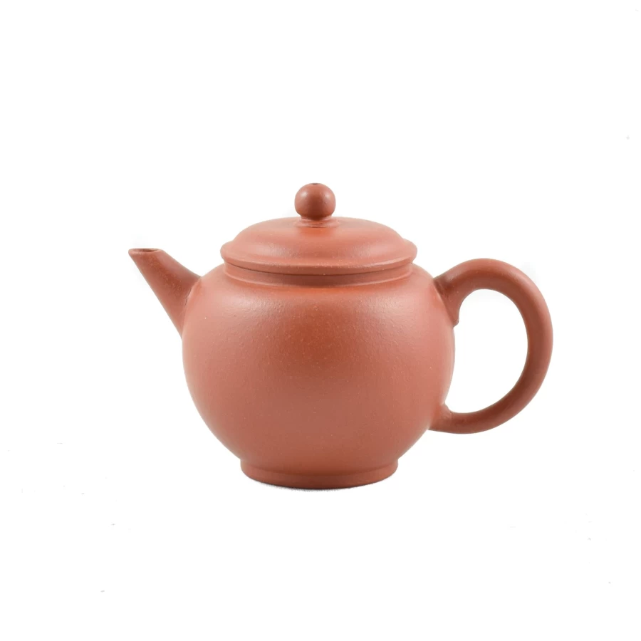 The Chinese Tea Shop 1980s Yixing Zhuni Julun Zhu Teapot #1 - Authentic Vintage Chinese Clay Teapot