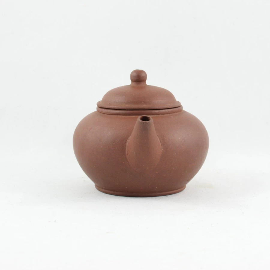 The Chinese Tea Shop Yixing Zisha Clay Teapot #3 - 1970s Vintage Purple Clay Shui Pin Teapot for Chinese Tea Brewing