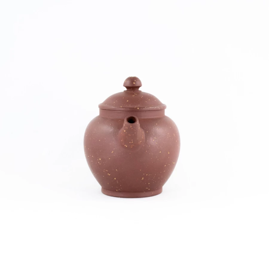 "The Chinese Tea Shop Yixing Zini 'Julun Zhu' Teapot - Handmade Purple Clay Bright Stars Design"