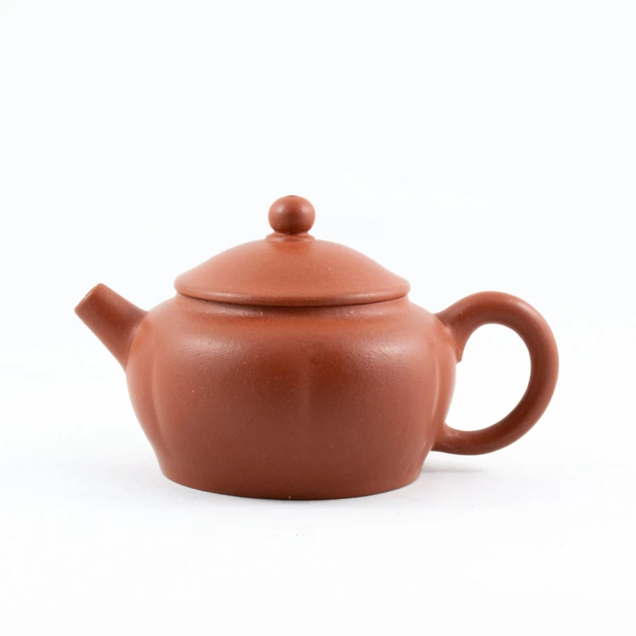 1980s Yixing Zhuni "Flower Petal" Teapot | Authentic Chinese Clay Teapot | The Chinese Tea Shop