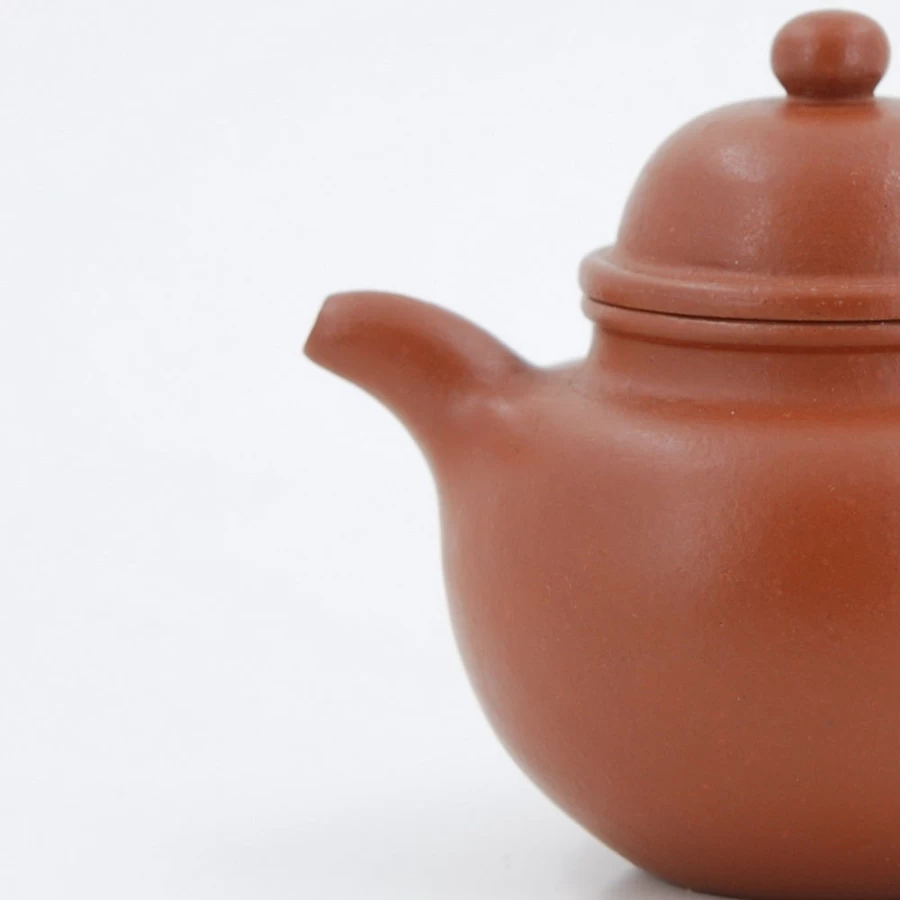 "1980s Yixing Zhuni Teapot from The Chinese Tea Shop – Authentic Vintage Clay"