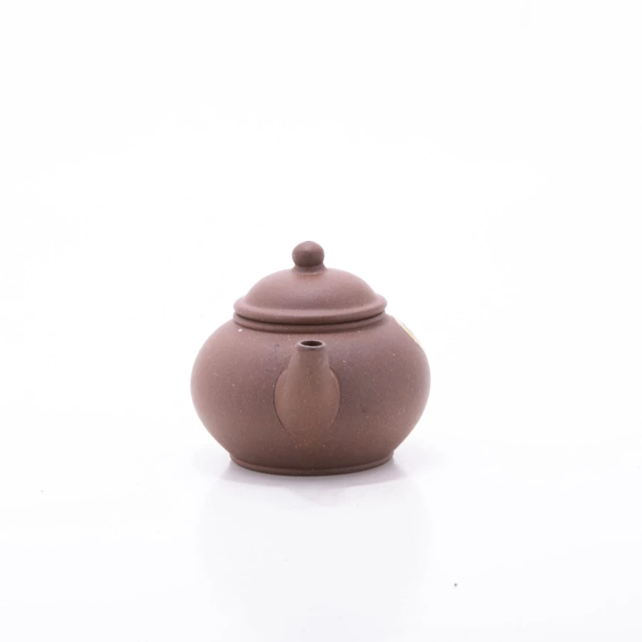 Vintage 1970s Yixing Zisha Mini Teapot - Shui Pin Style by The Chinese Tea Shop