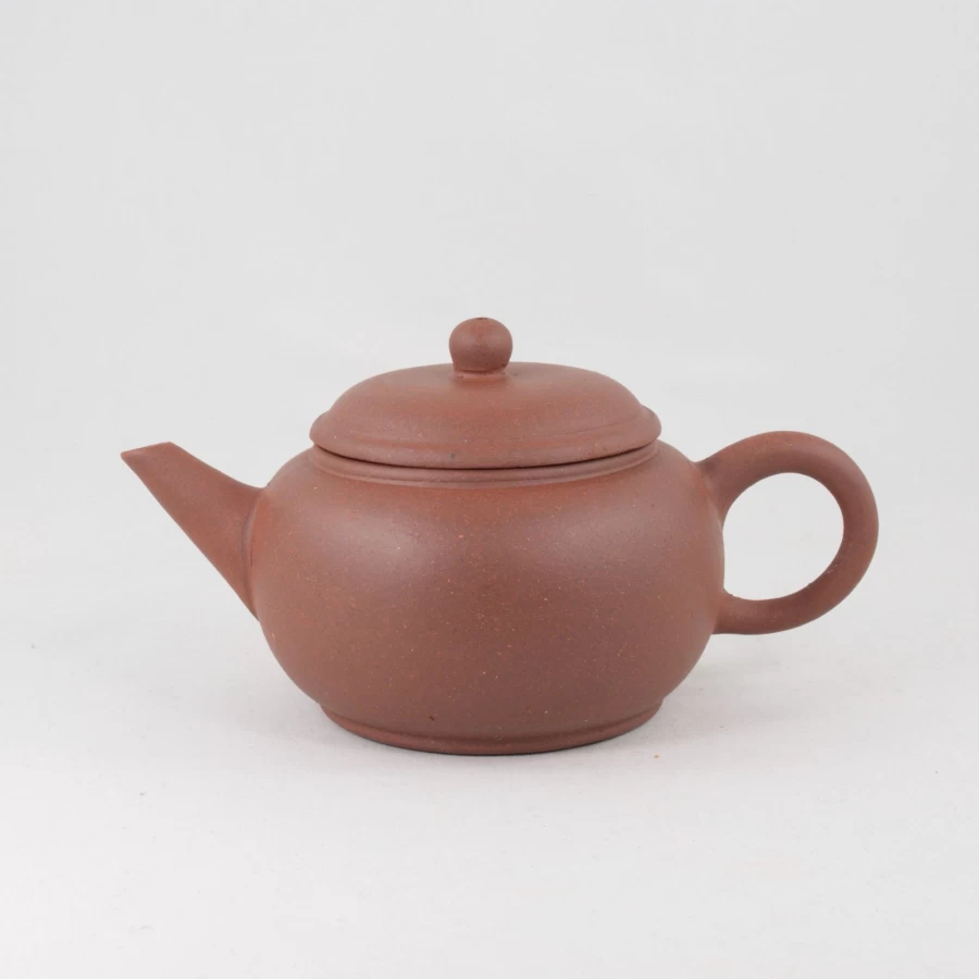 The Chinese Tea Shop Yixing 1980's Ban Shui Pin Purple Clay Teapot - Vintage Chinese Zisha Teapot