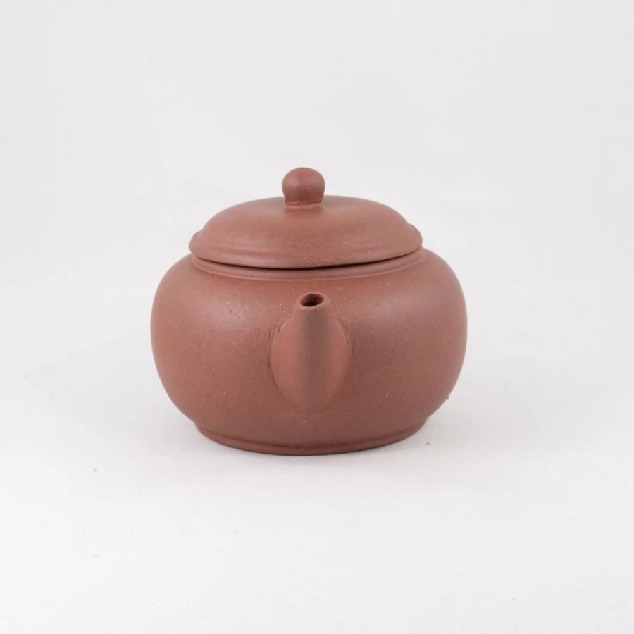 The Chinese Tea Shop Yixing 1980's Ban Shui Pin Purple Clay Teapot - Vintage Chinese Zisha Teapot