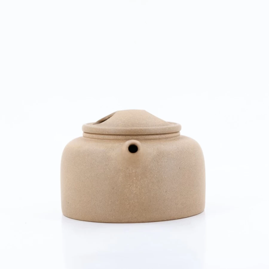 "Vintage 1980s Duan Ox Lid Jing Lan Shaped Yixing Teapot by The Chinese Tea Shop – Traditional Chinese Clay Teapot for Gongfu Tea"