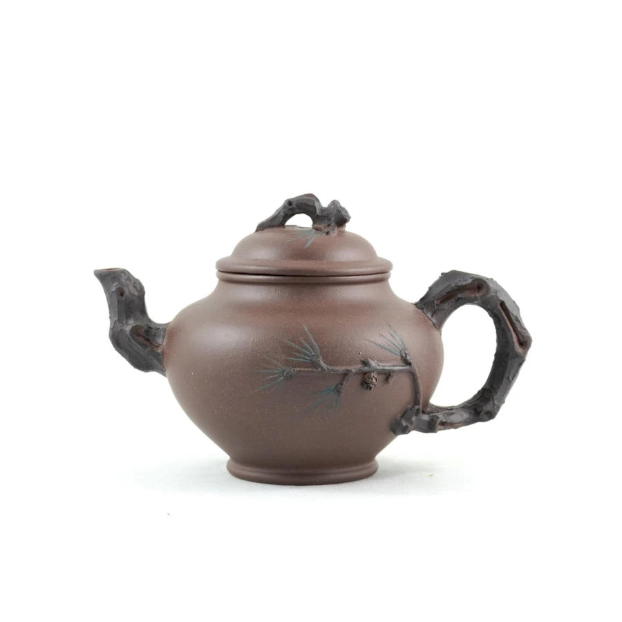 "Vintage 1980s Bao Chun Style Chinese Teapot by The Chinese Tea Shop – Traditional Yixing Clay Pot"