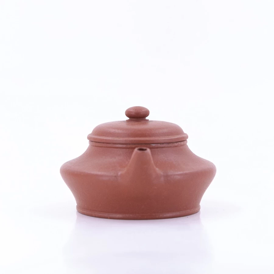"The Chinese Tea Shop Yixing Pinsha Clay Xu Bian Teapot – Handmade Chinese Purple Clay Teapot"
